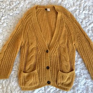 H&M Cable Knit Cardigan